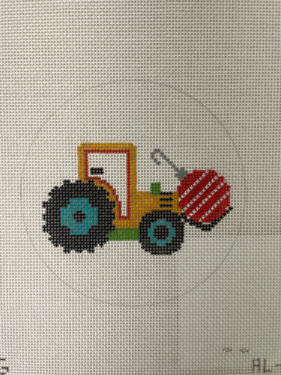 *Vallerie Needlepoint Gallery/ VNG Canvas AL-072 Bucket Loader with Ornament