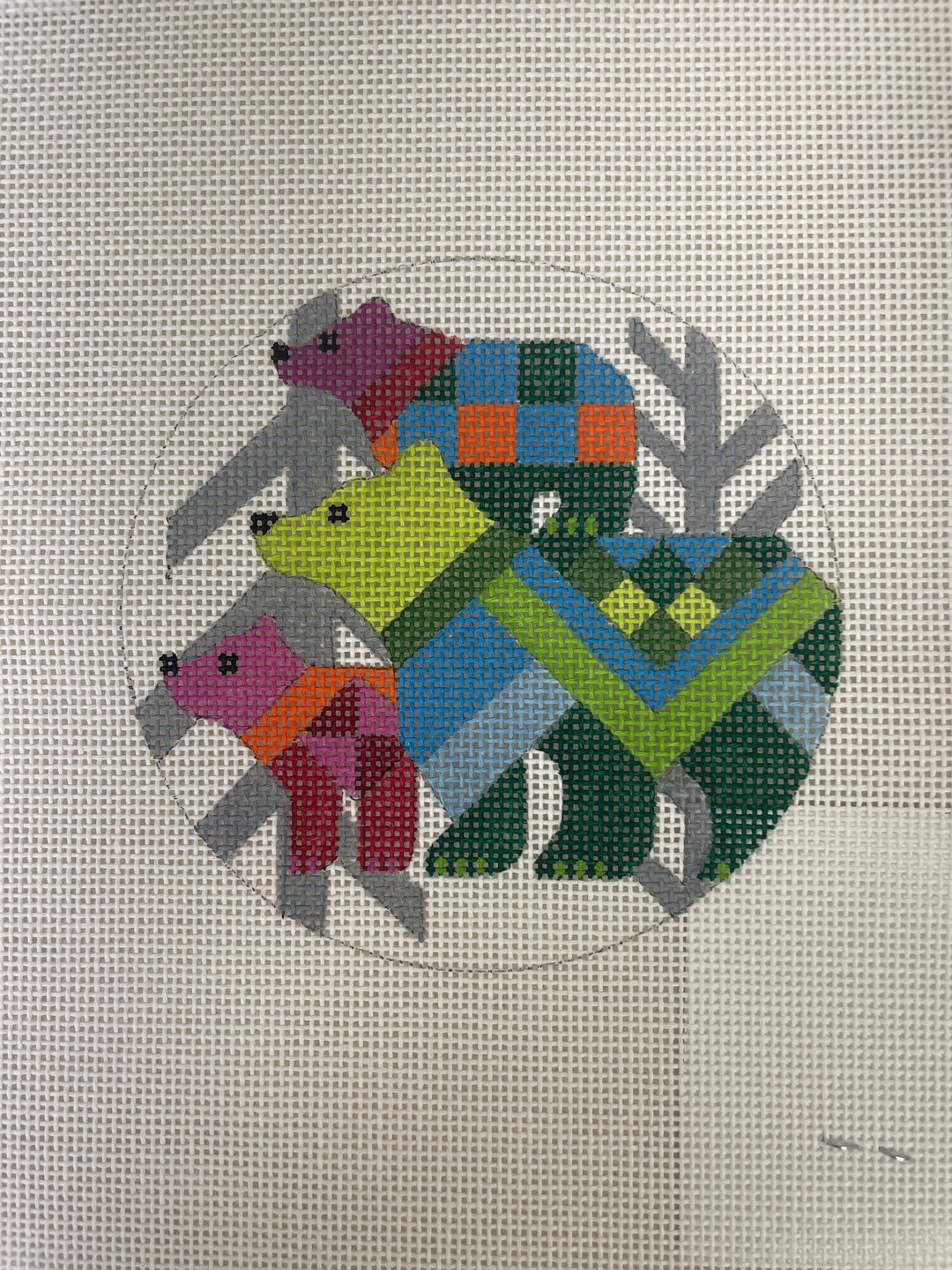Melissa Prince Designs H248 Bears Round