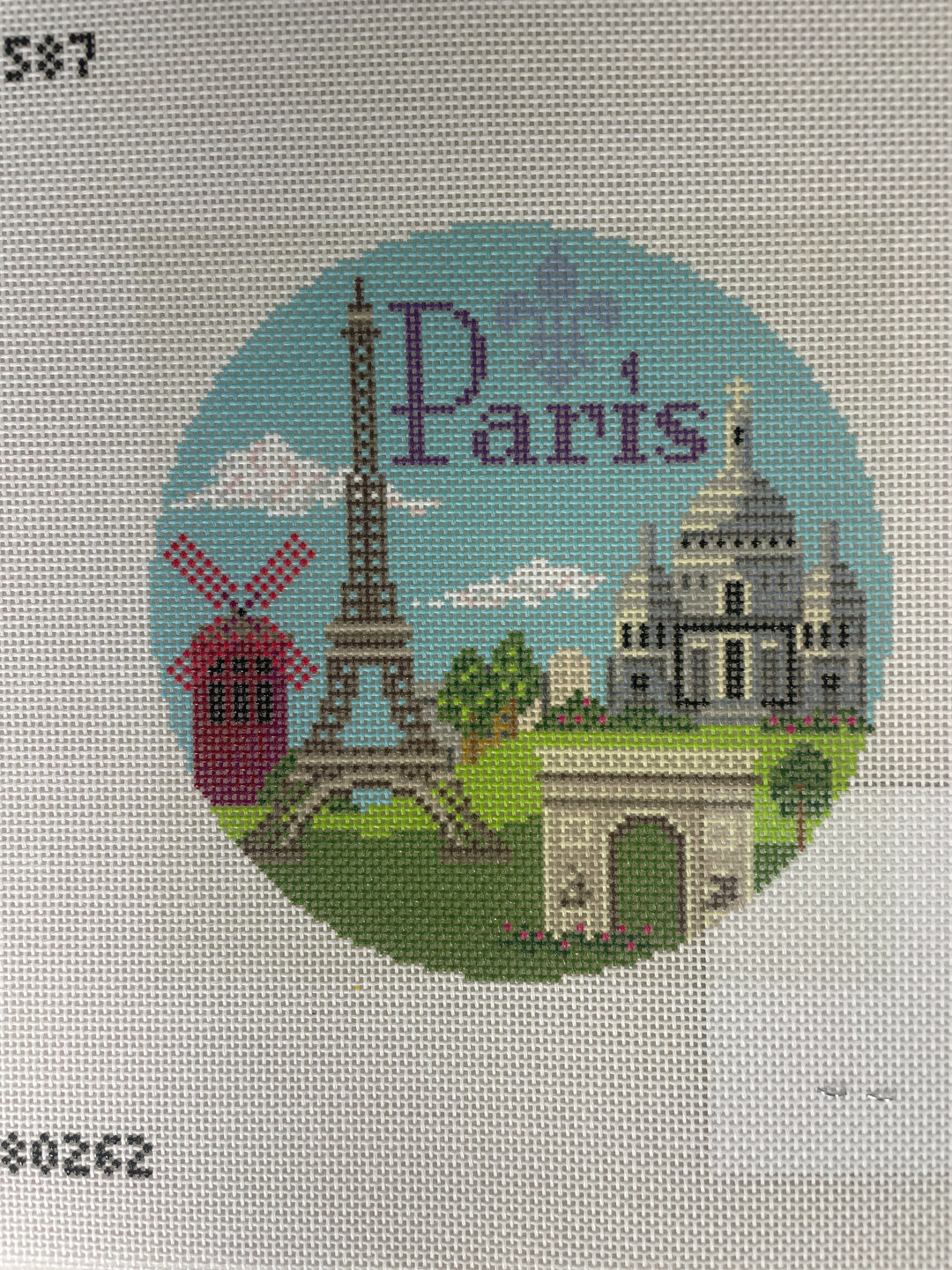 NeedlePaint 180262 Paris Round