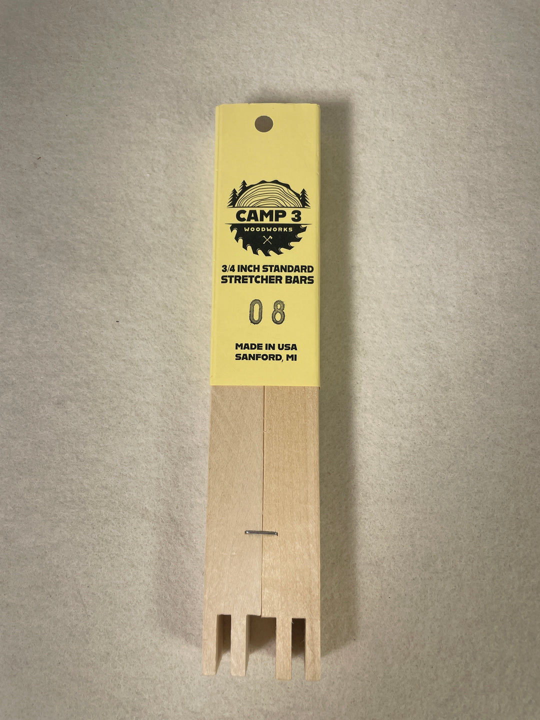 Camp 3 Woodworks Regular Stretcher Bars- 8 inch