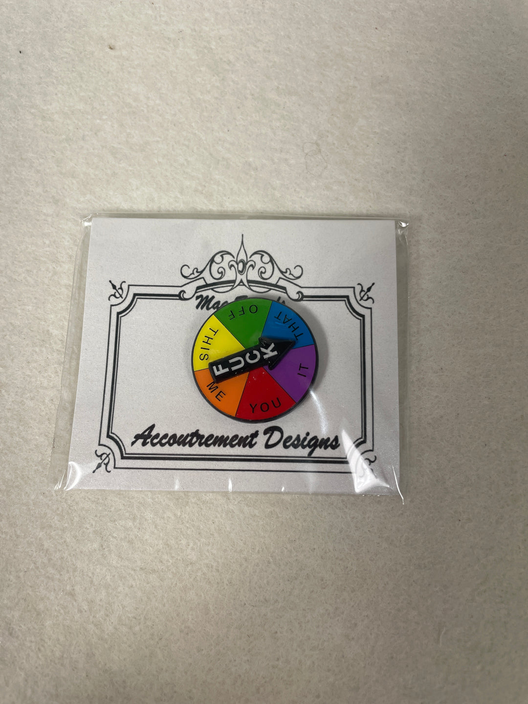 Accoutrement Designs- Fu@k Meter Needleminder