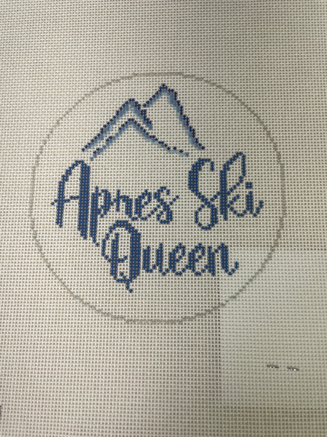Melissa Loves Needlepoint APBR39 Apres Ski Queen