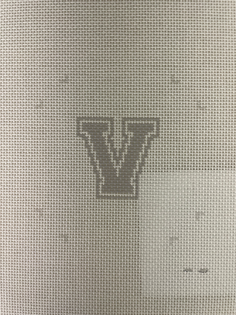 * Rachel Barri Varsity Alphabet Letters - V