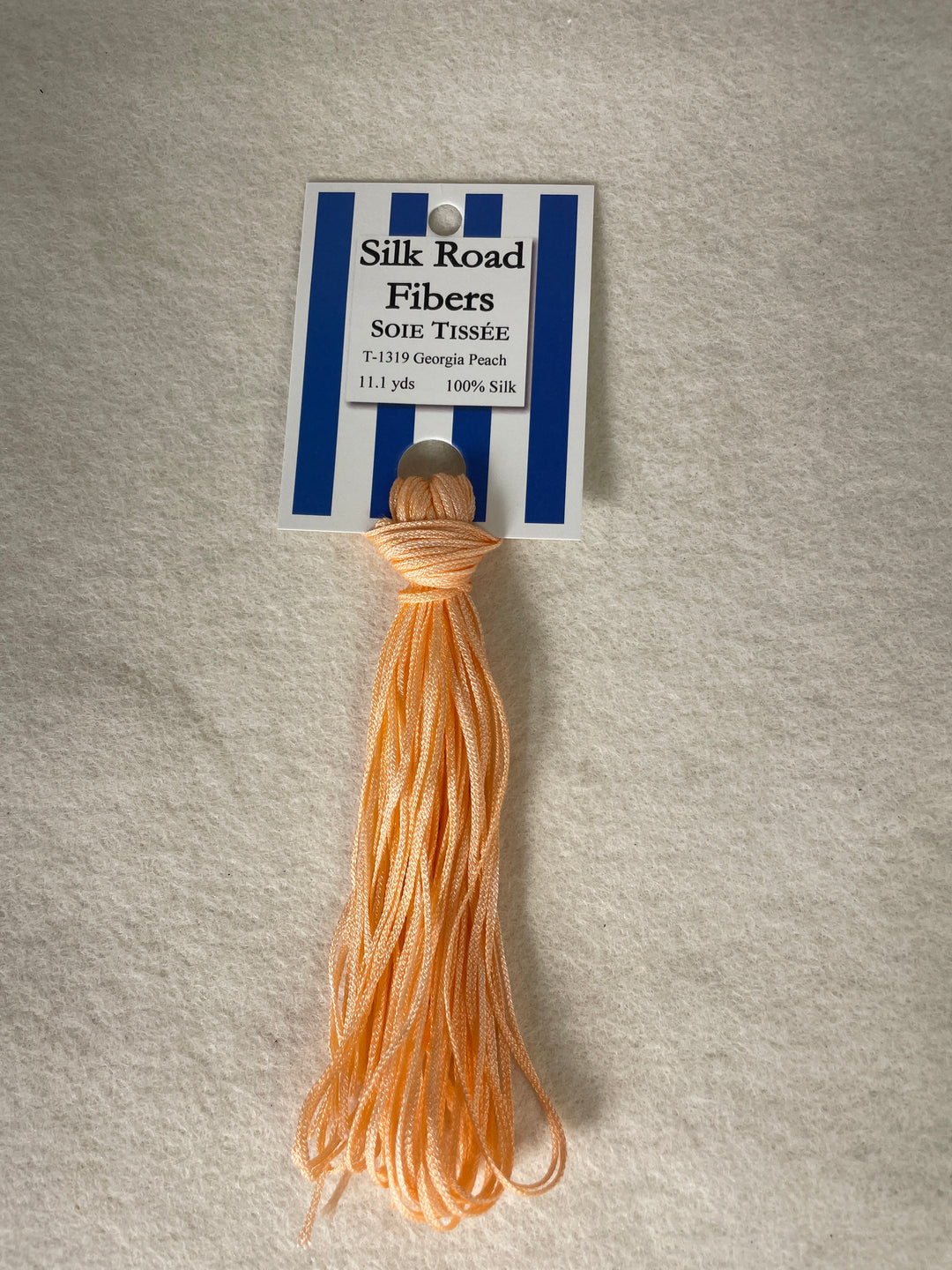 Silk Road Fibers T-1319 Georgia Peach Soie Tissee