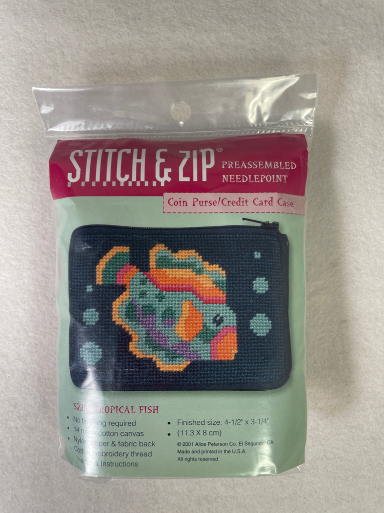 Alice Peterson SZ131 Tropical Fish Coin Purse