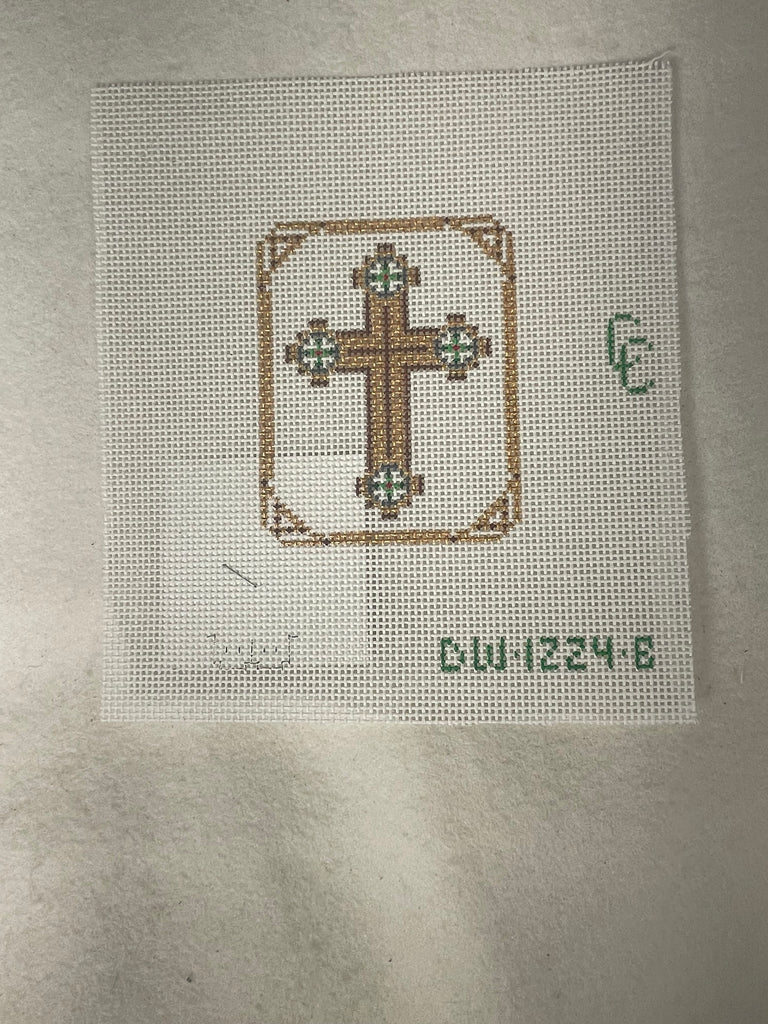 * SALE Canvas Connection DW1224 Art Deco Cross