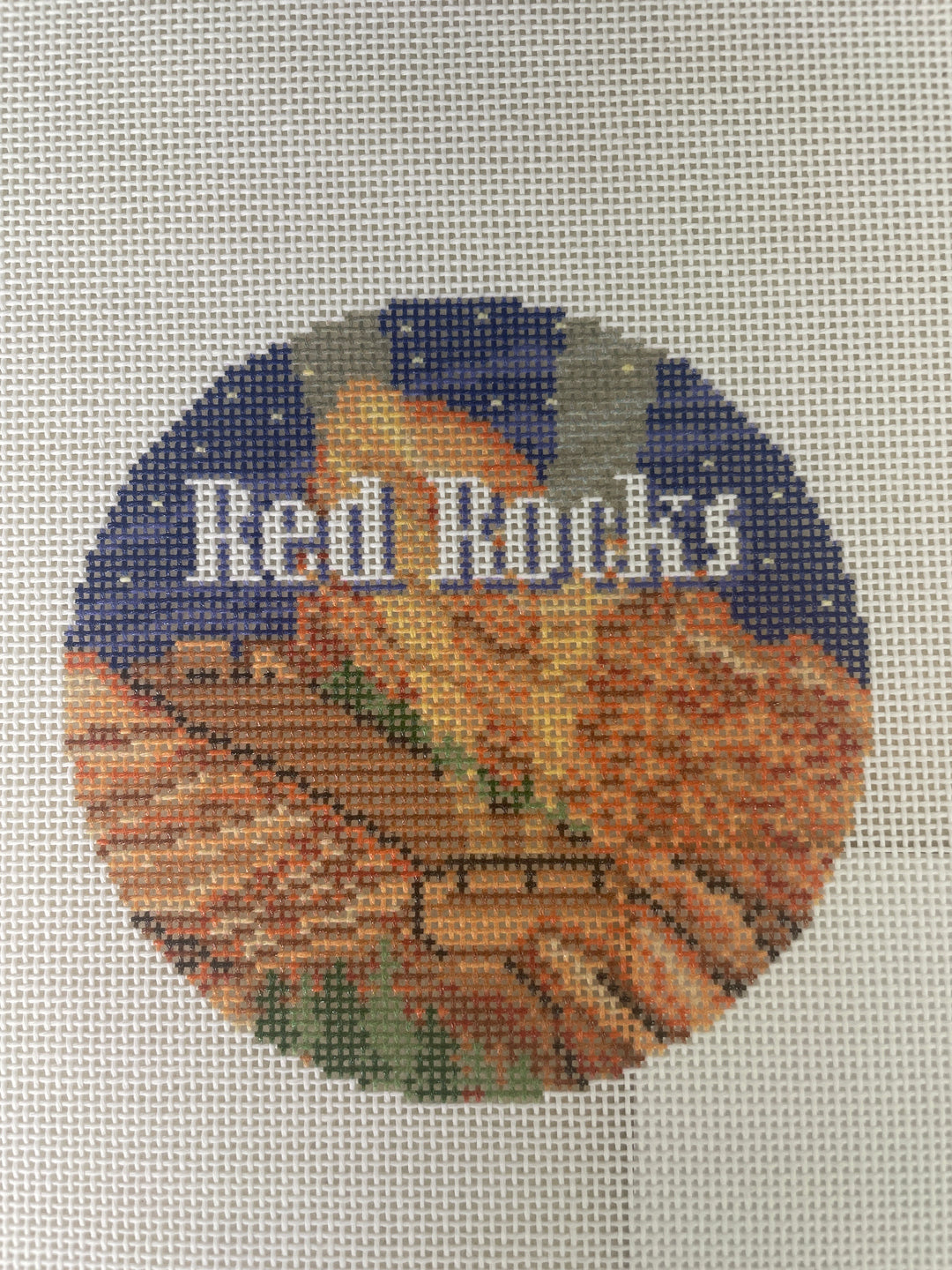 NeedlePaint 193366 Red Rocks Round