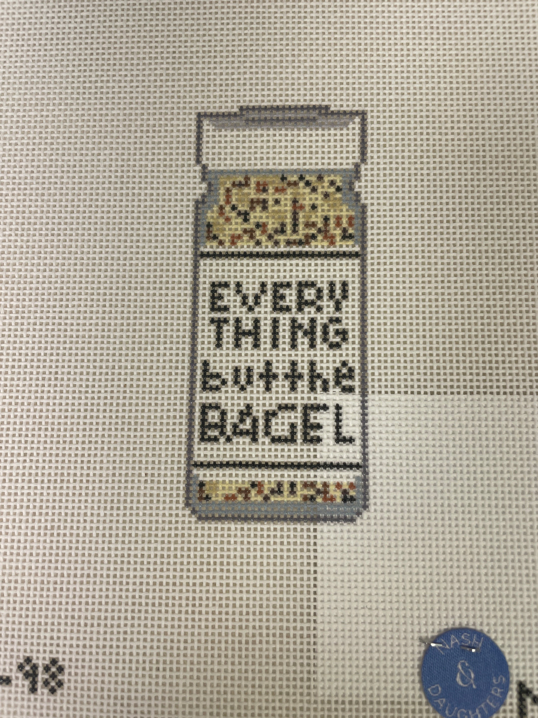 Nash & Daughters Needlepoint ND98 Everything Bagel Seasoning