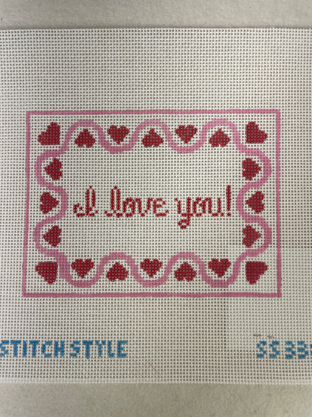 Stitch Style SS338A I Love You- Pink