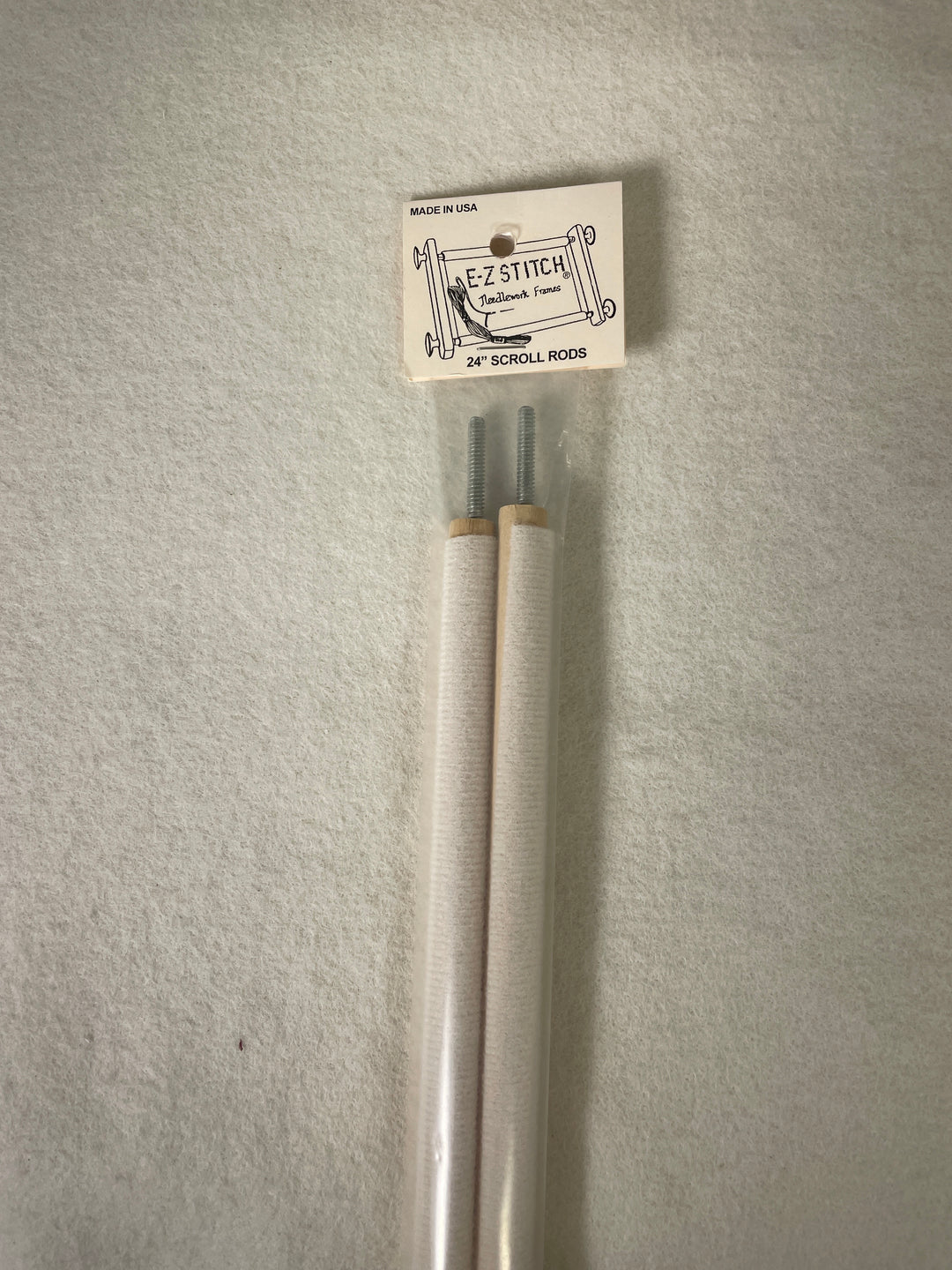 EZ Stitch Scroll Rods 24in