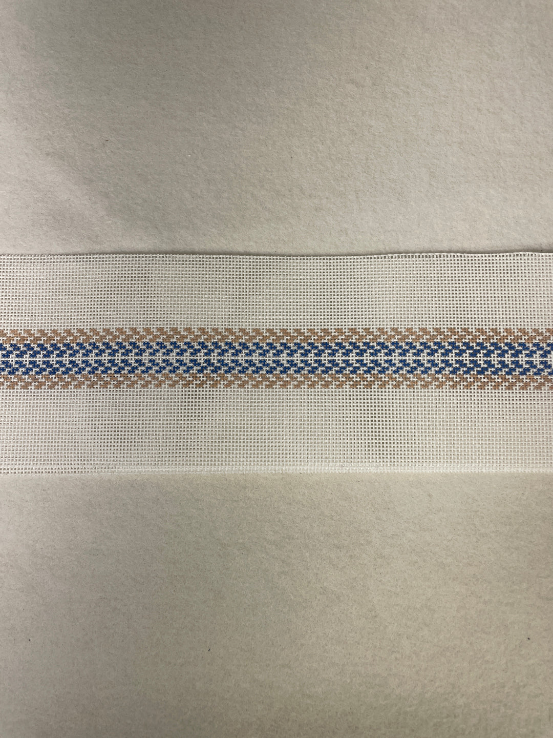 little stitches needleworks- Graham Woven Belt- Blue