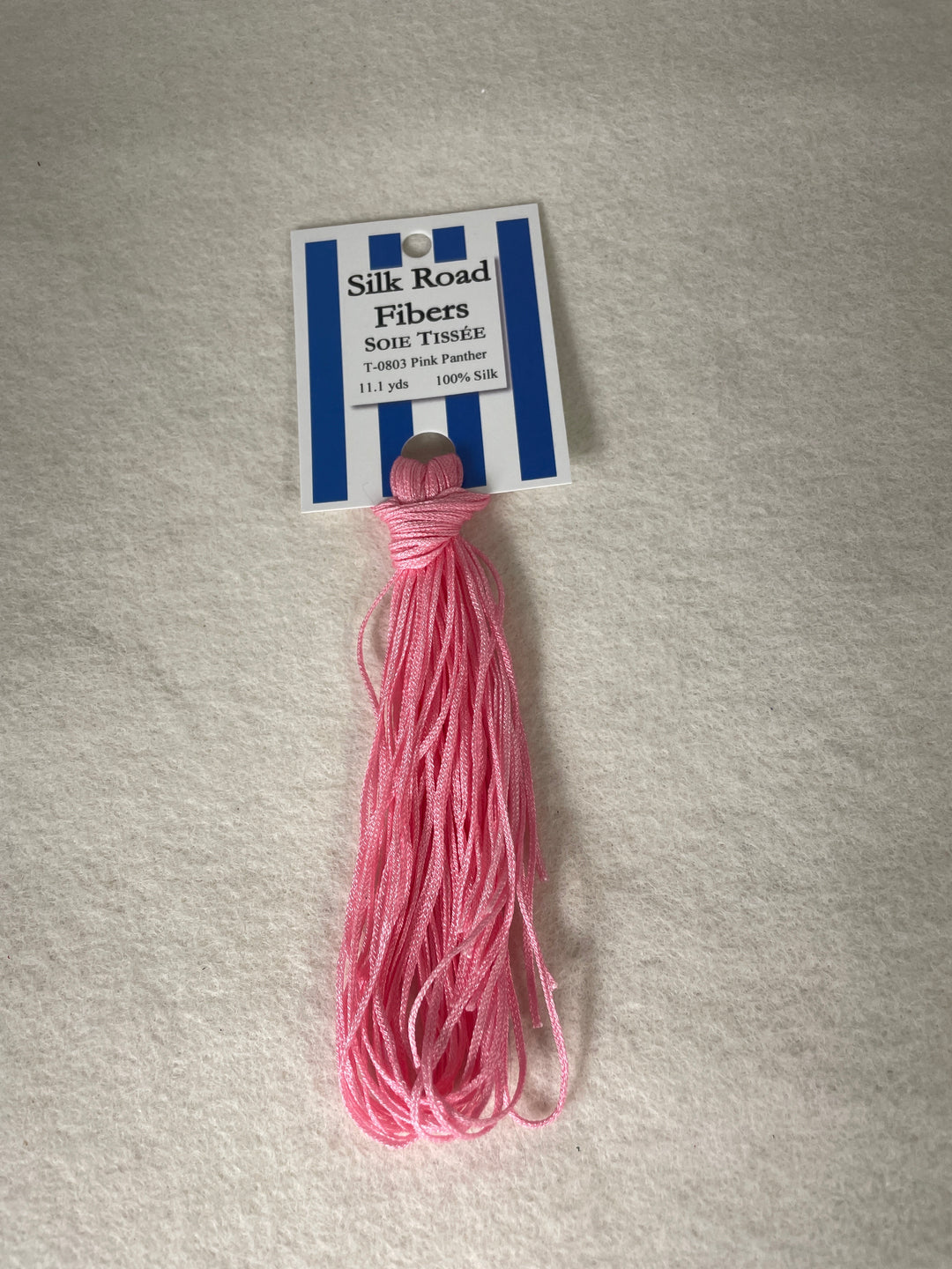 Silk Road Fibers T-803 Pink Panther Soie Tissee