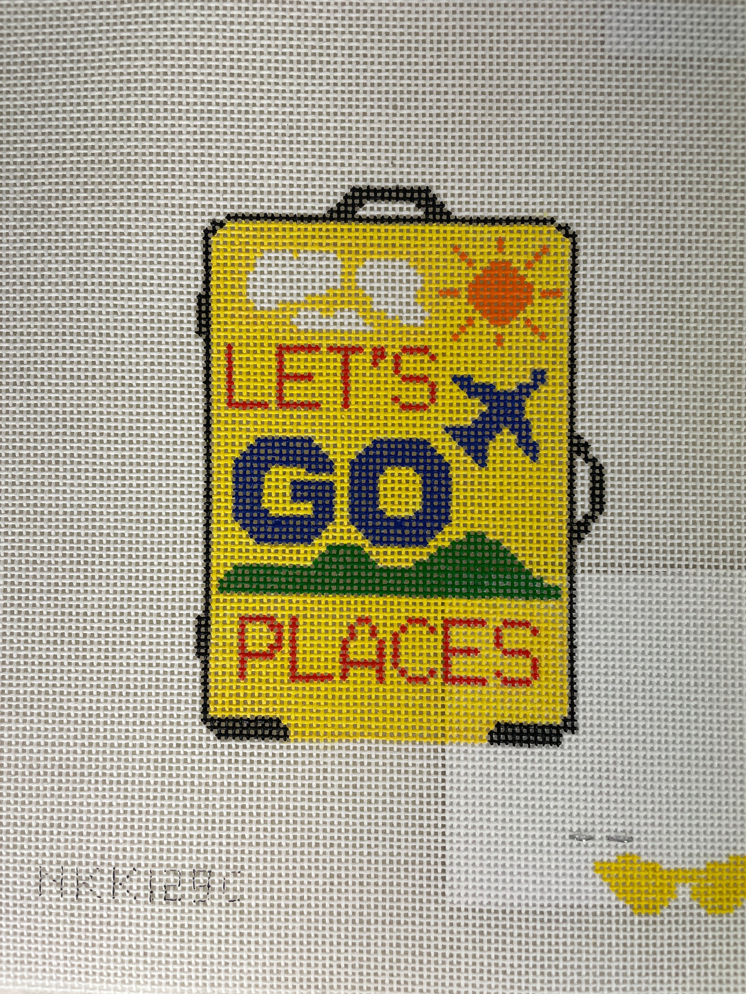 * Audra 129C Suitcase Series- Let's Go Places