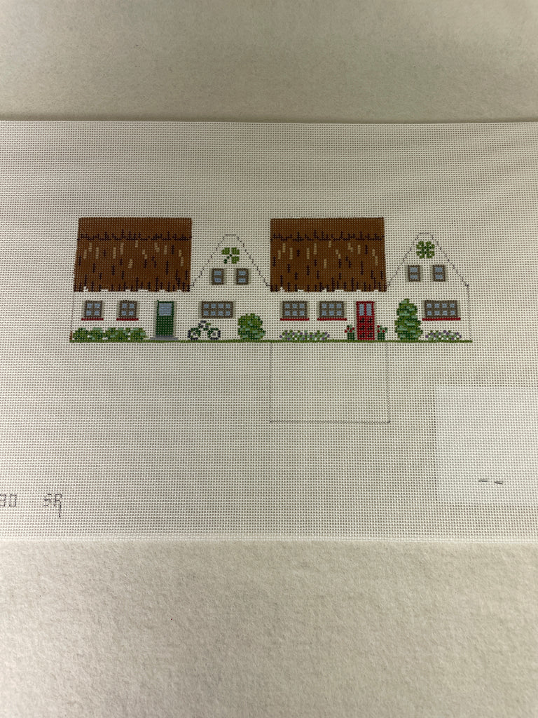 * Susan Roberts Needlepoint 5530-18  Irish Cottage Mini Gingerbread House