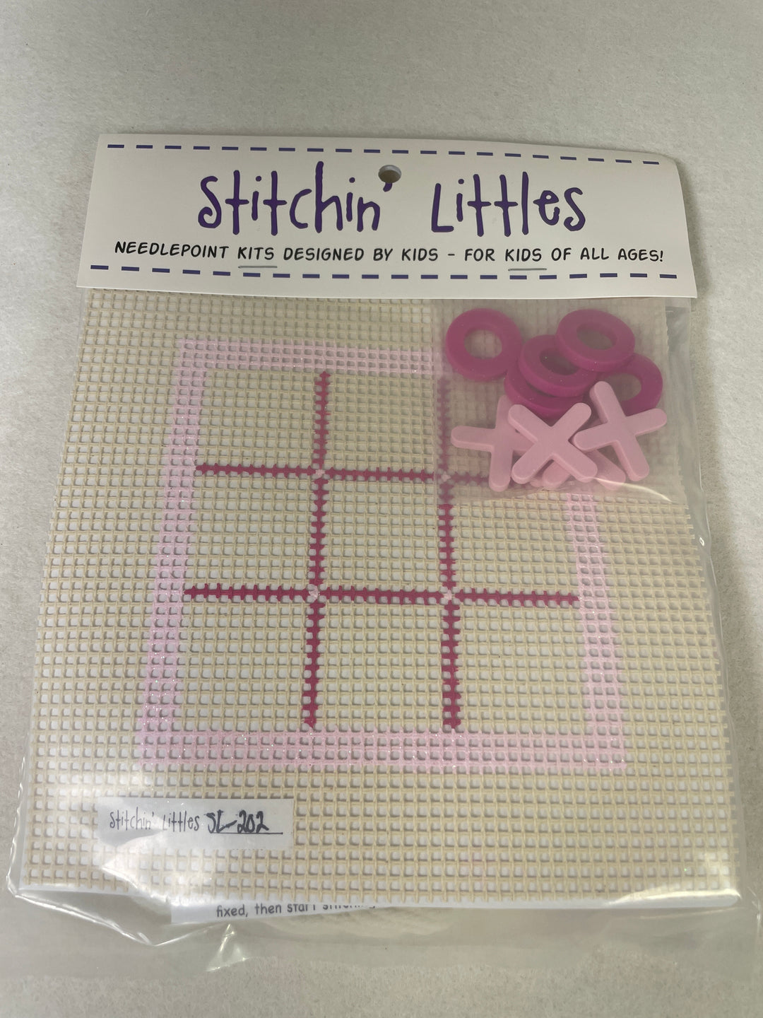 *Purple Palm Designs Stitchin' Littles SL202 Tickled Pink