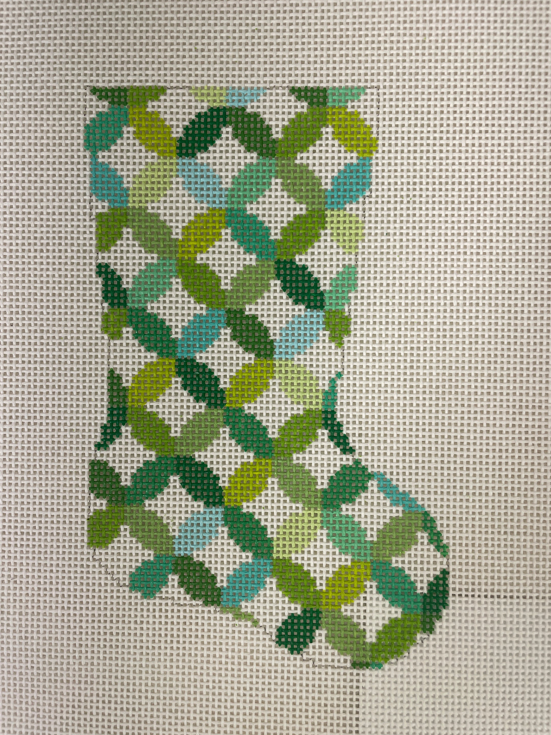 * Elizabeth Crane Swartz Designs NXqr40  Libby Quilt Ring Mini Stocking
