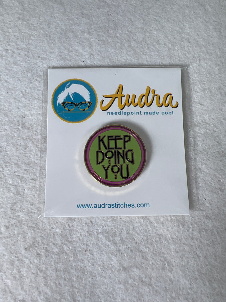 * Audra 107B Keep Doing You Needleminder- Black
