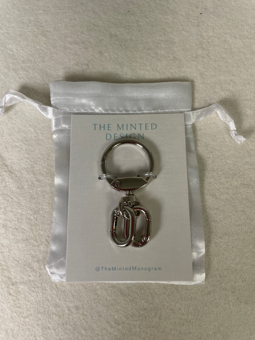 The Minted Design Silver Scarf and Accessory Hardware for Snips and Needle Threader