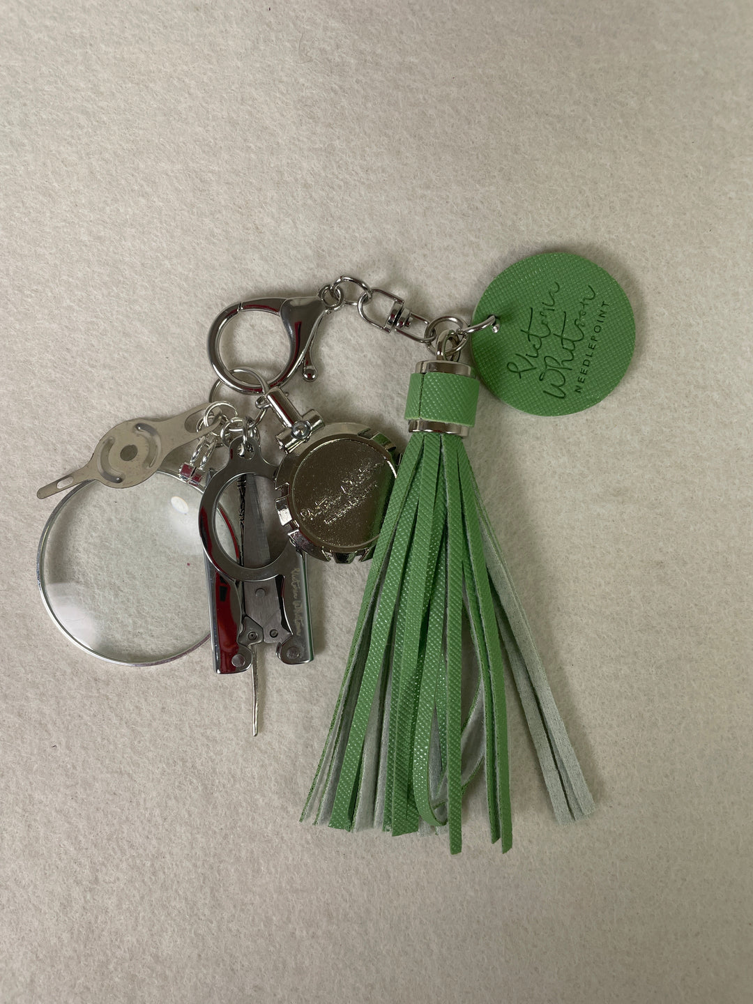* Victoria Whitson Needlepoint VW Tassel Kit- Liz's Irish Green