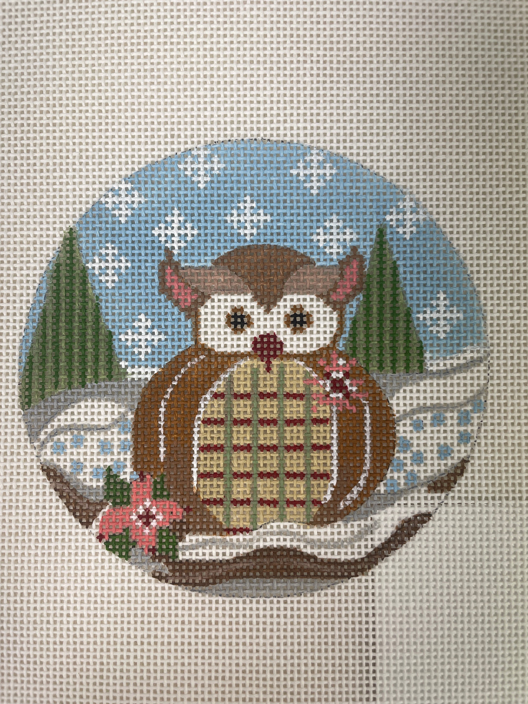 Danji CH1367 Woodland Creatures Round- Owl