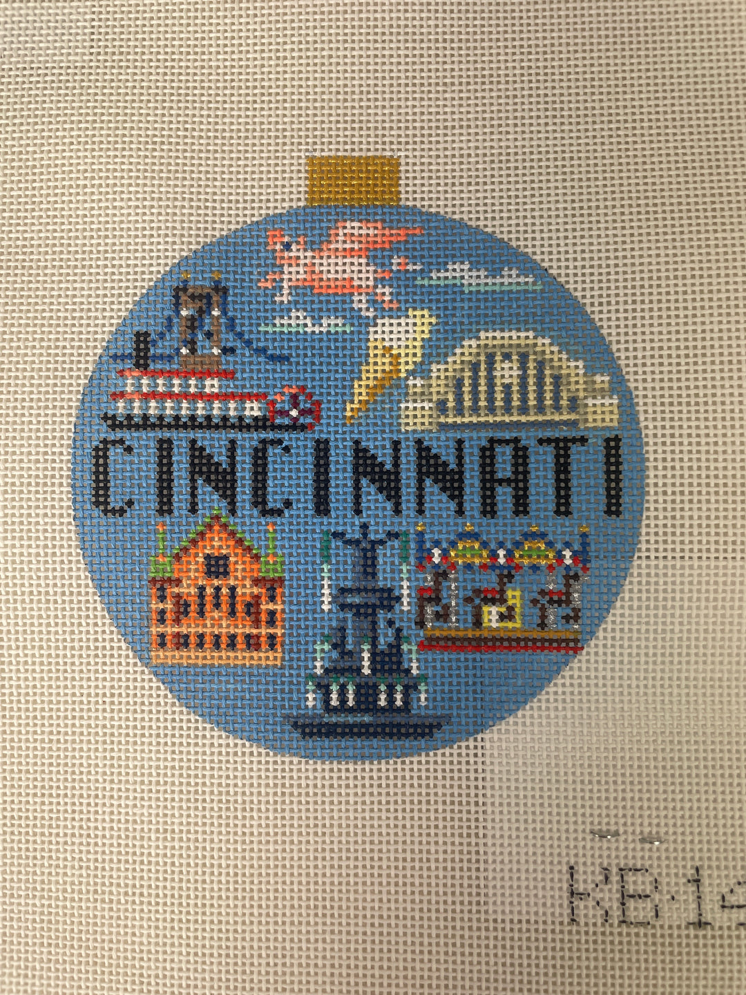 * Kirk & Bradley KB1461  Cincinnati Round