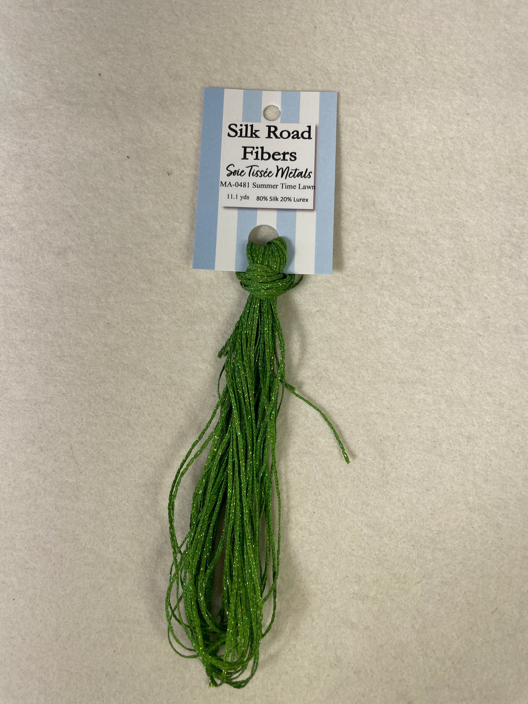 Silk Road Fibers Soie Tissee Metals - MA-0481 Summer Time Lawn