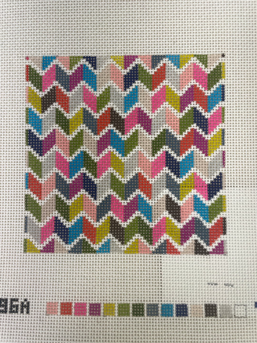 Jeni Sandberg JS296A Chevron 4" square