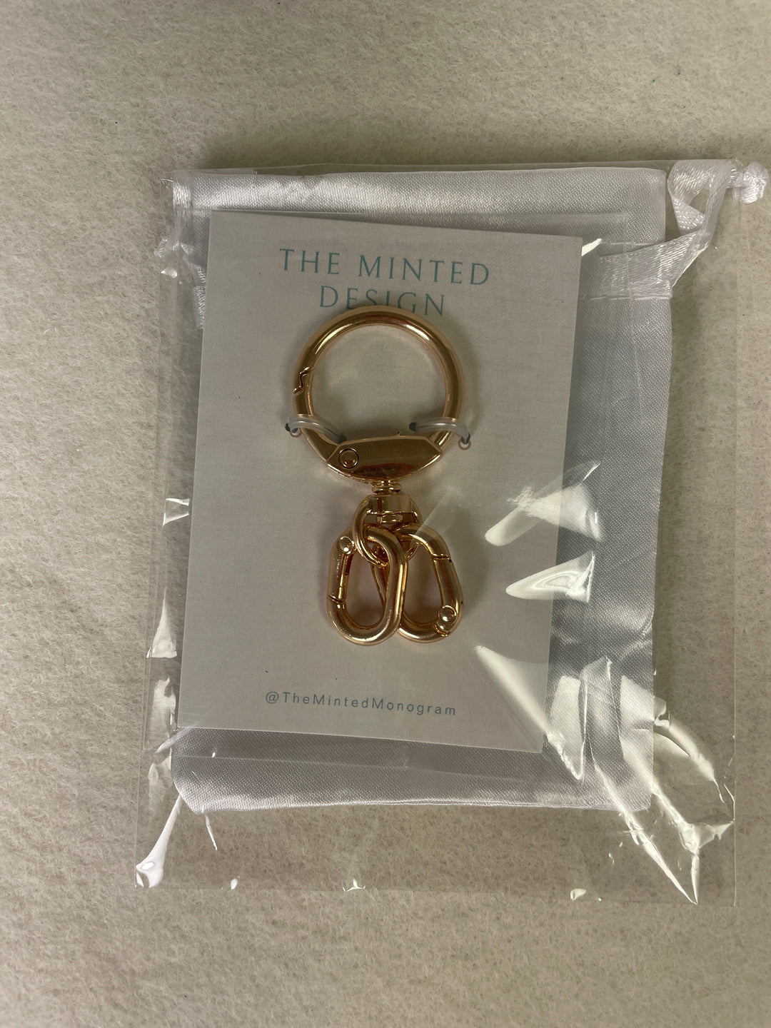 The Minted Design Gold Scarf and Accessory Hardware for Snips and Needle Threader