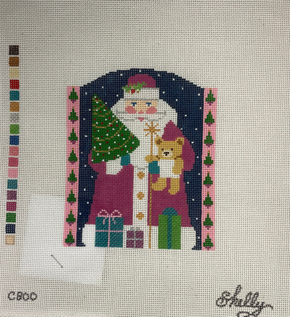 * SALE Shelly Tribbey C800 Glitzy Santa