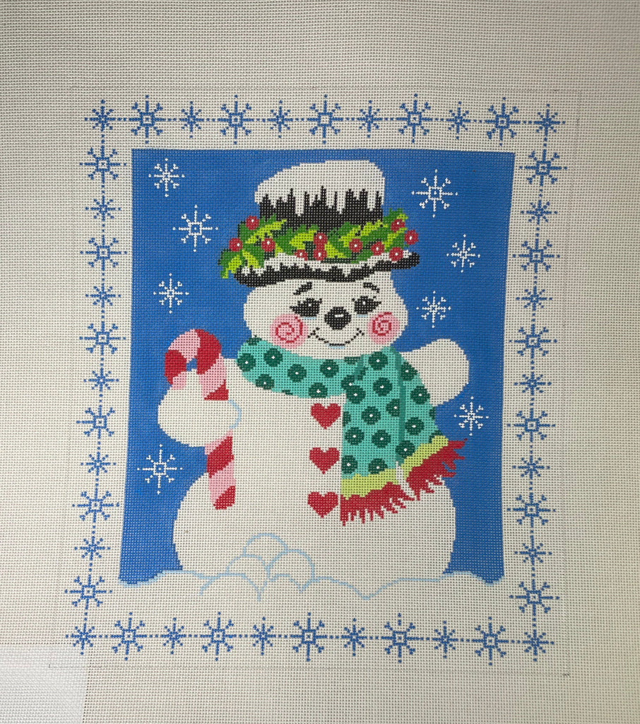 * SALE Shelly Tribbey C940 Smiley Face Snowman