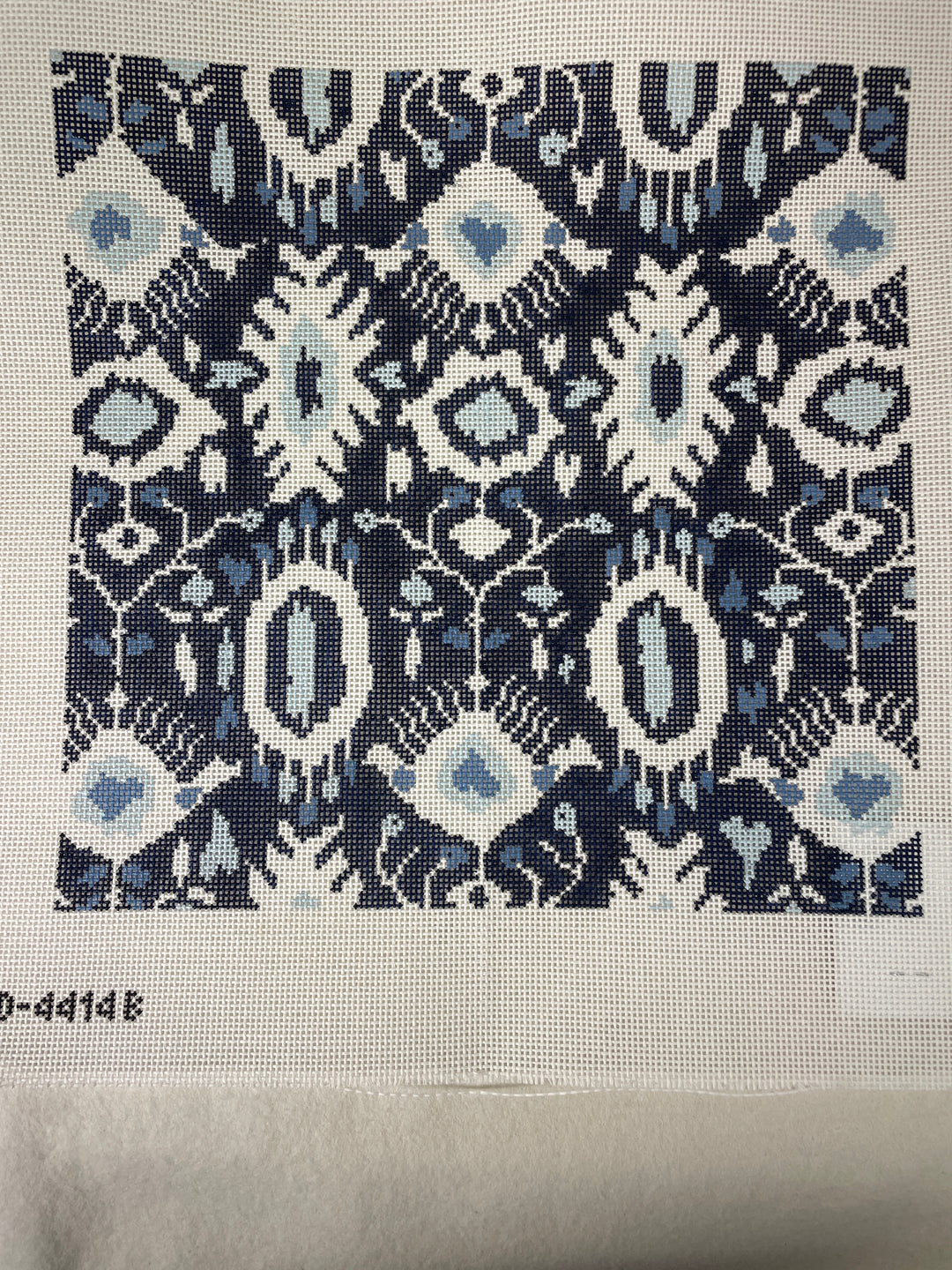 * SCT Designs KCD4414B Ikat Pillow- Blue