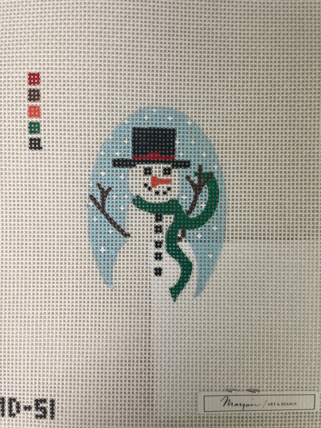Marquin Campbell Art and Design MD51 Mr. Snowman Mini