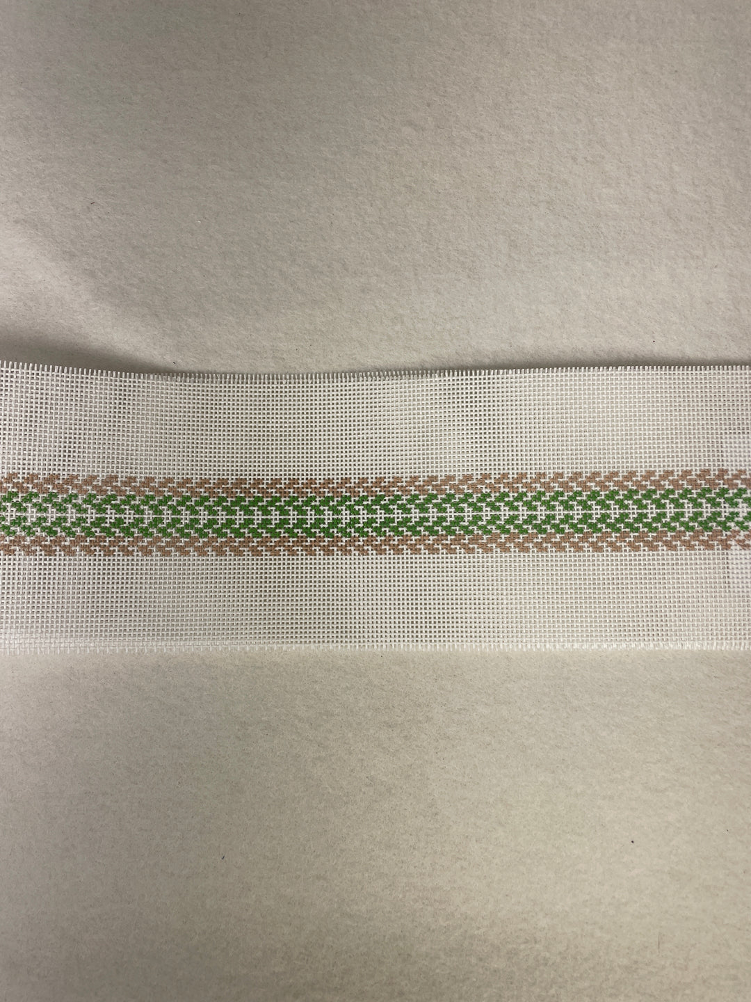 little stitches needleworks- Graham Woven Belt- Green