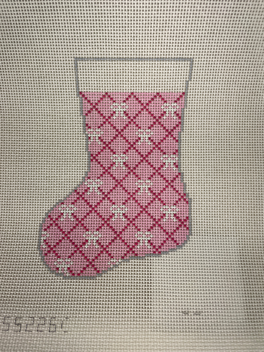 * Stitch Style SS226C Bow Mini Stocking-Pink