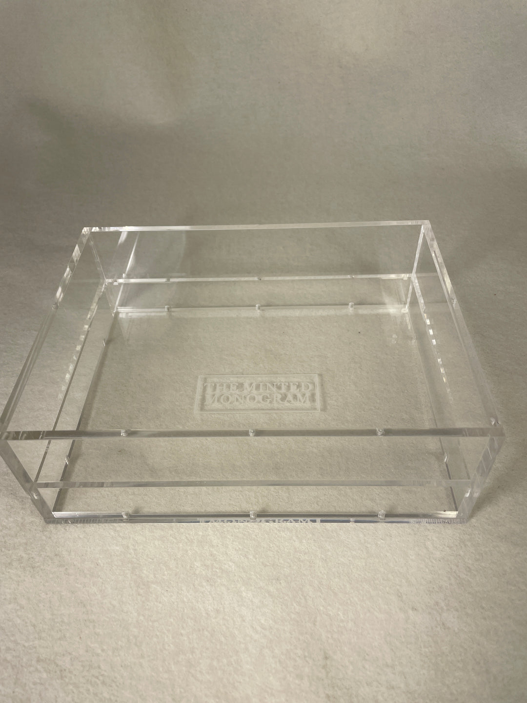 The Minted Design 5.5" x 7.5" Magnetic Acrylic Tray