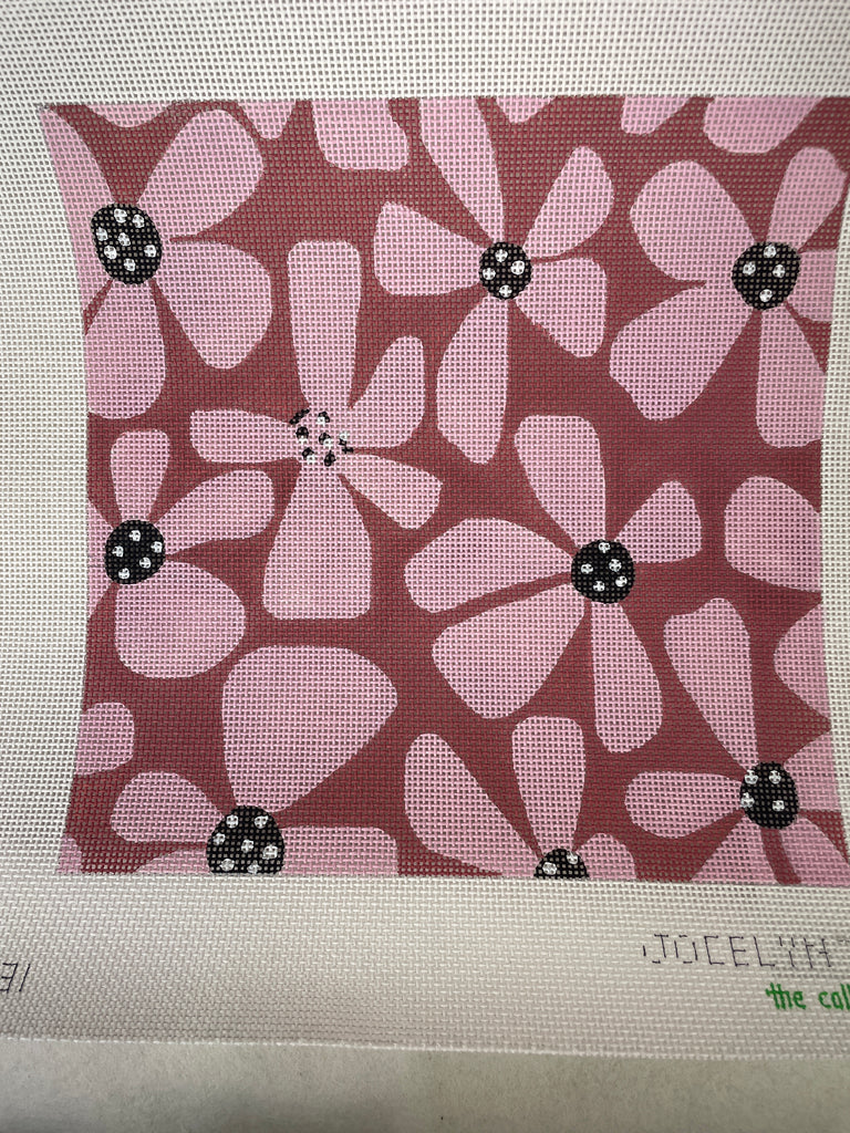 * The Collection Designs/ Jocelyn Proust JPD31 Pink Flowers