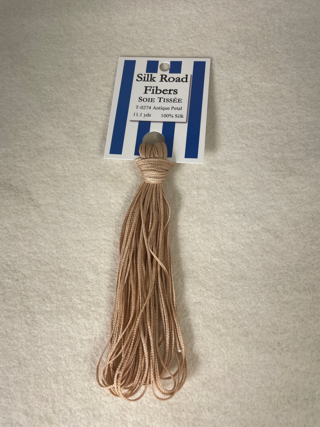 Silk Road Fibers T-0274 Antique Petal Soie Tissee