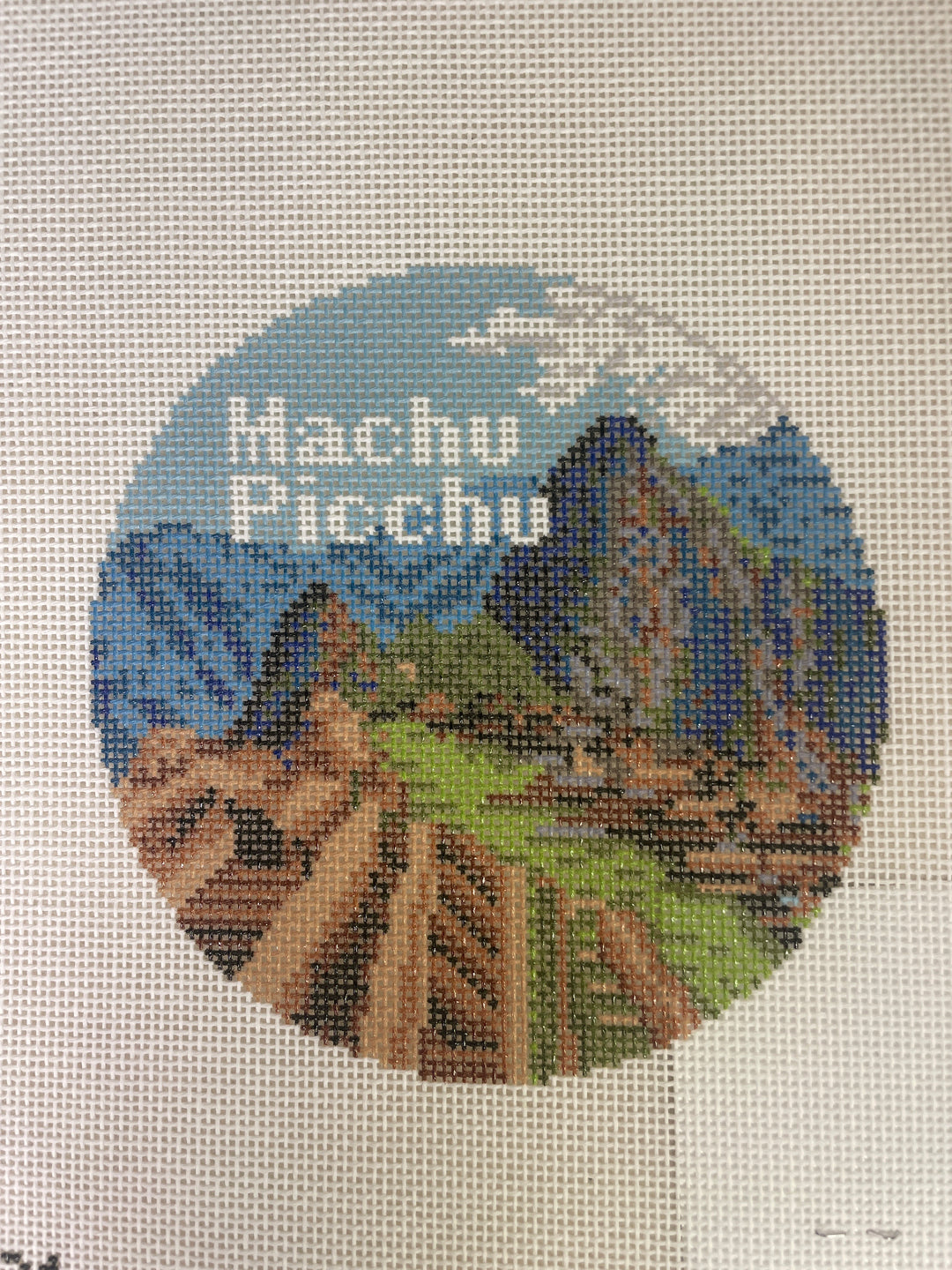 NeedlePaint 206321 Machu Picchu Round