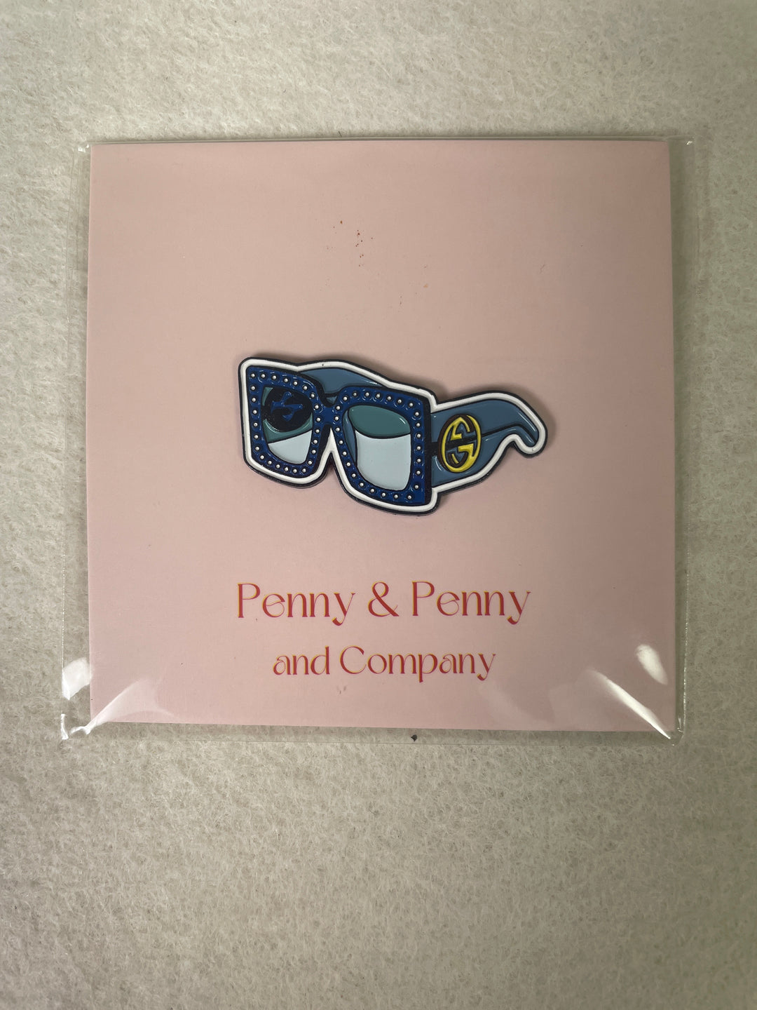 *Penny and Penny Glam Goggles Needleminder- Blue