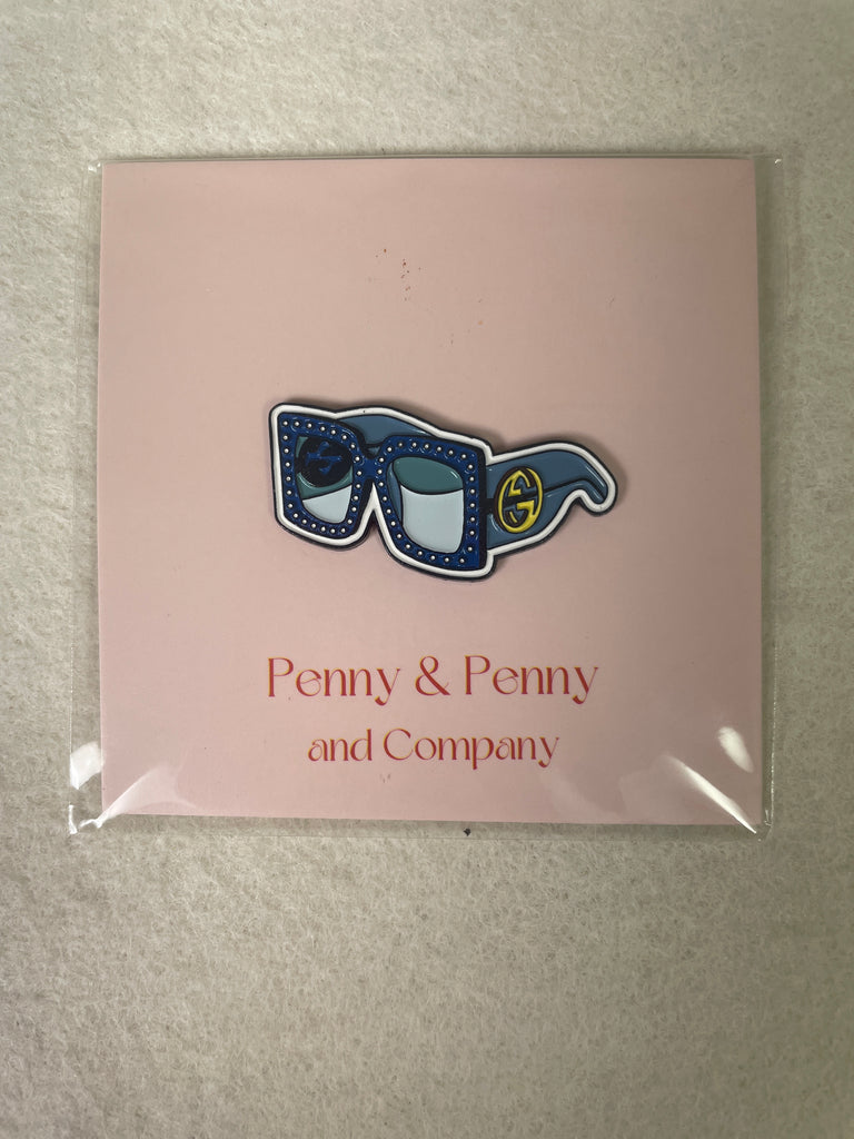 *Penny and Penny Glam Goggles Needleminder- Blue