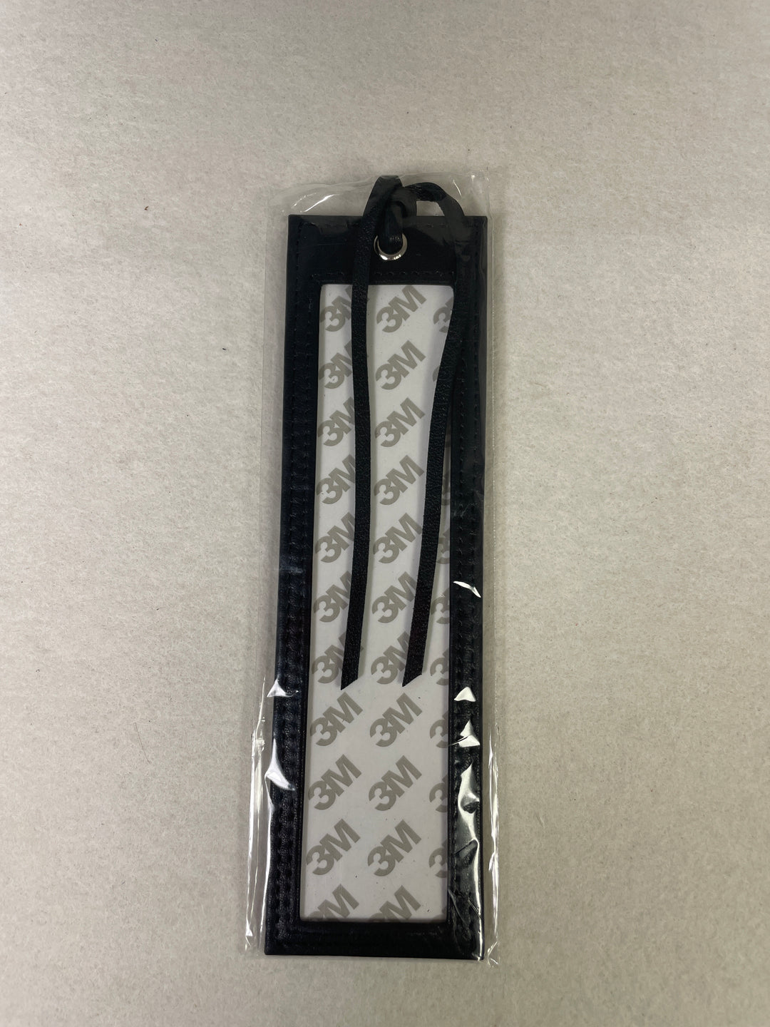 Planet Earth Leather Book Mark-  Black