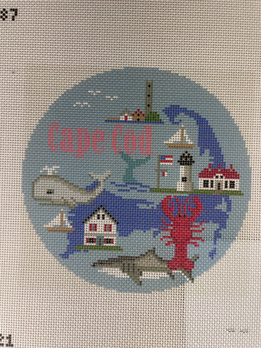 NeedlePaint 183221 Cape Cod Round