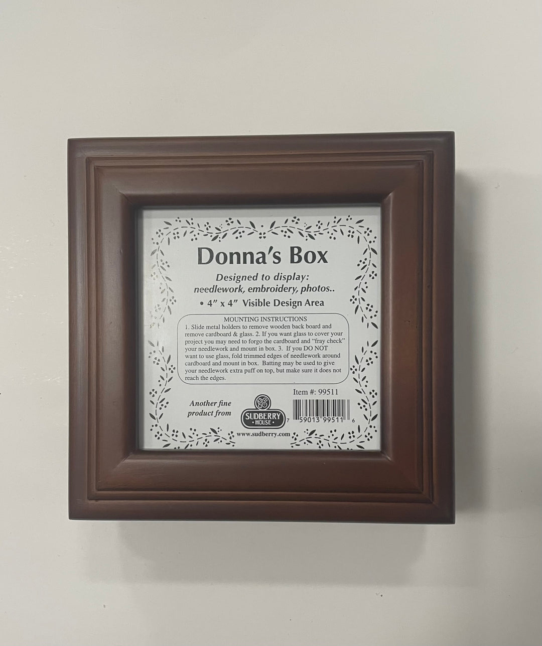 Sudberry House 4x4 Donna Box