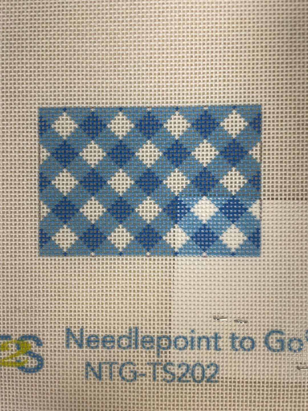Kirk & Bradley TS202 Blue Gingham Insert