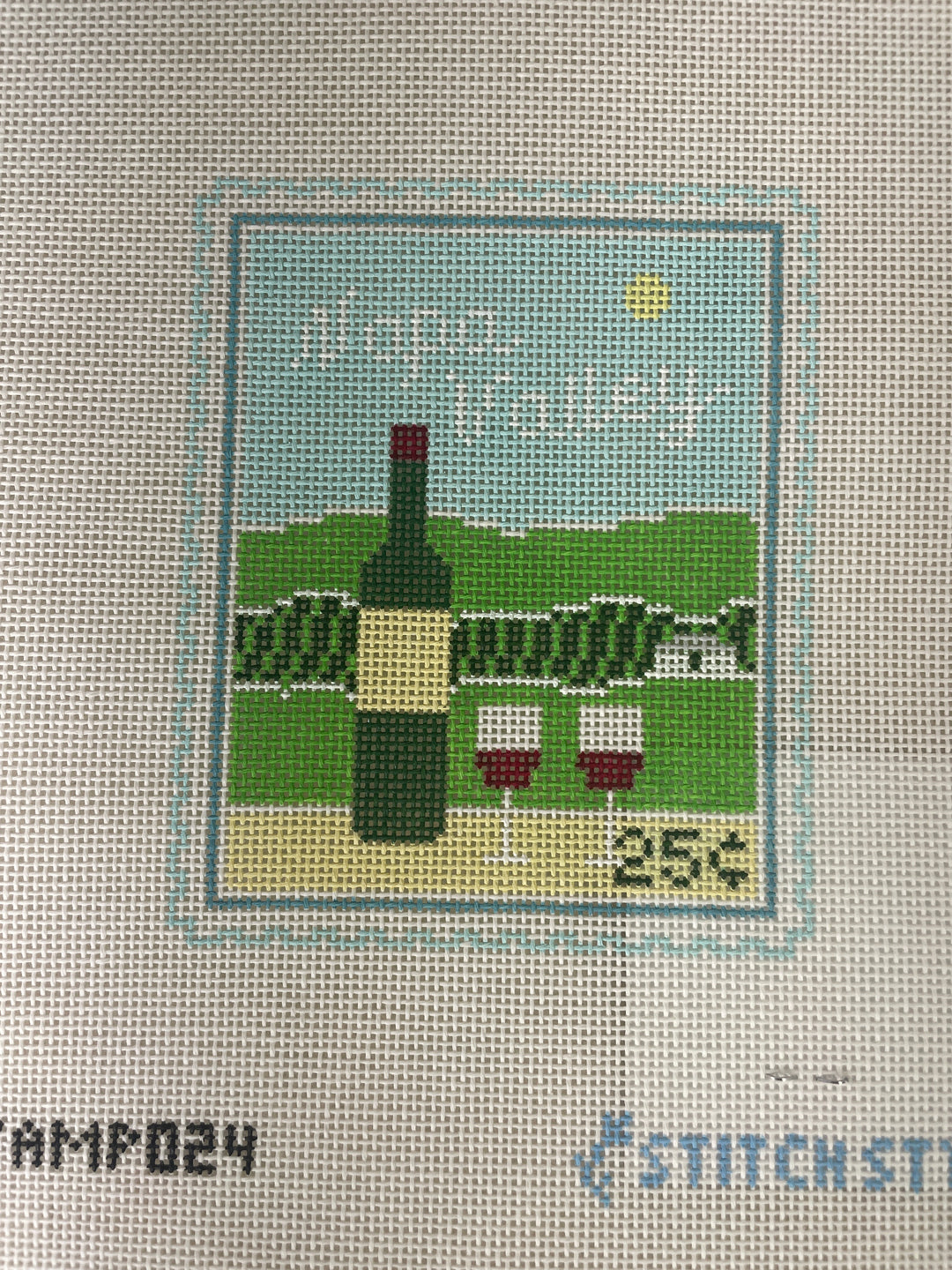 * Stitch Style Stamp024 Napa Valley Stamp by Jinny McAuliffe
