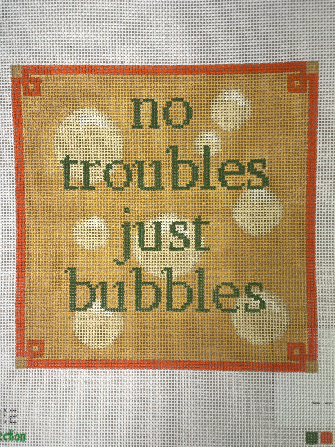 * The Collection Designs FD312 No Troubles Just Bubbles