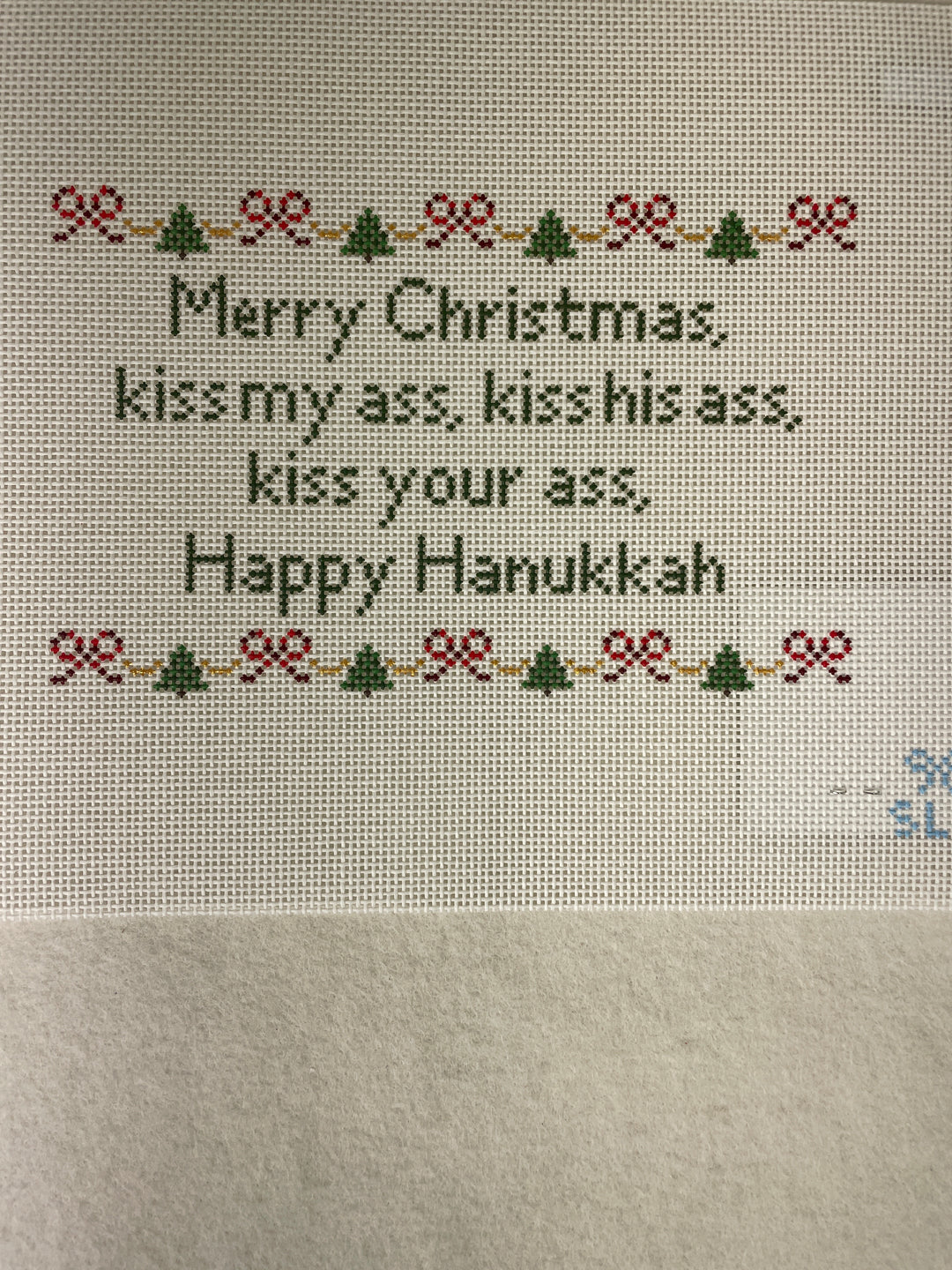 SLS Needlepoint Griswold's Merry Christmas, Clark