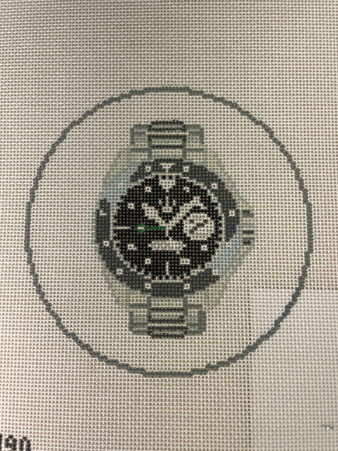 *Wheelhaus Needlepoint 190 Stitch in Time Watch