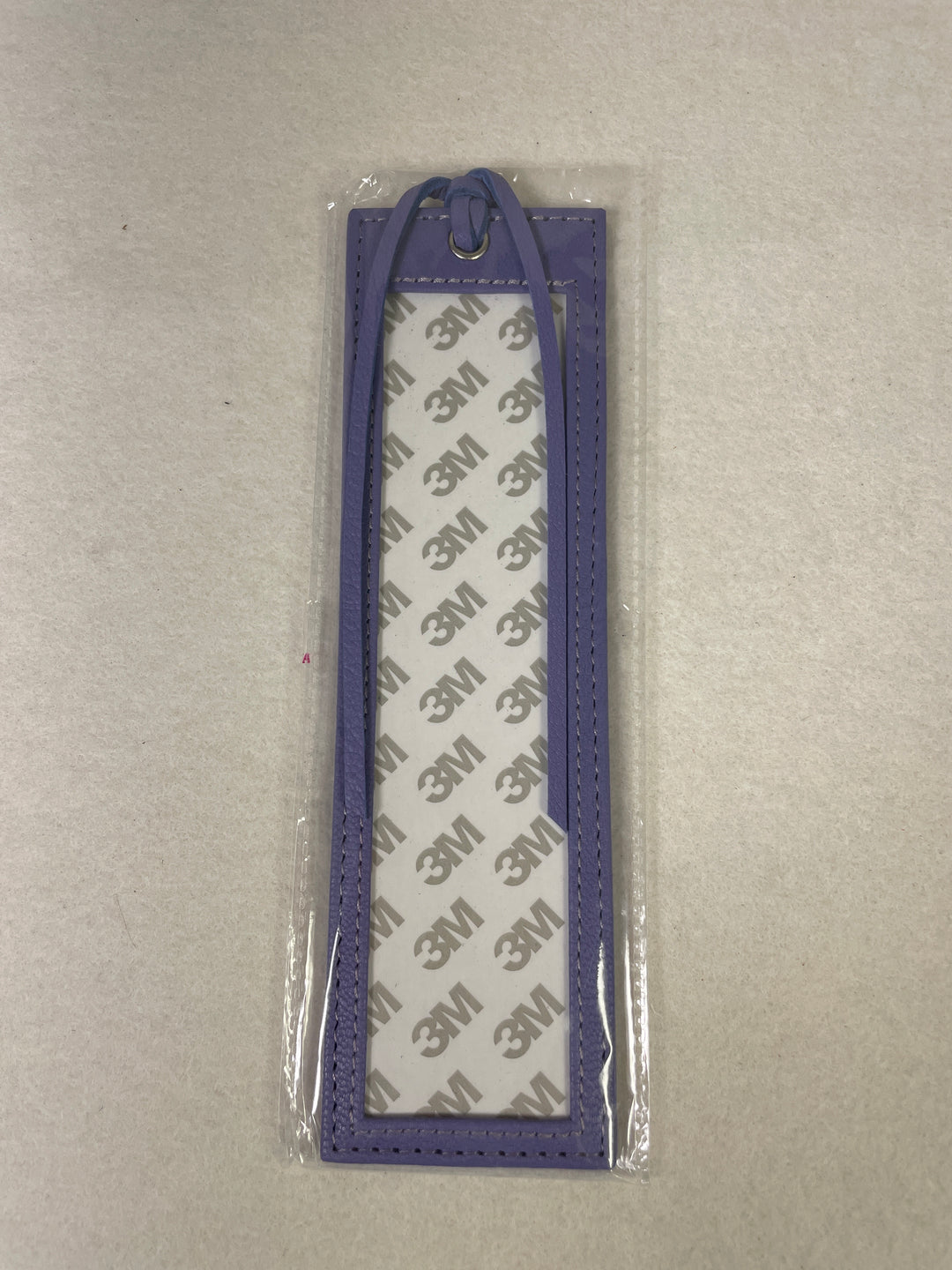 Planet Earth Leather Book Mark-  Lavender