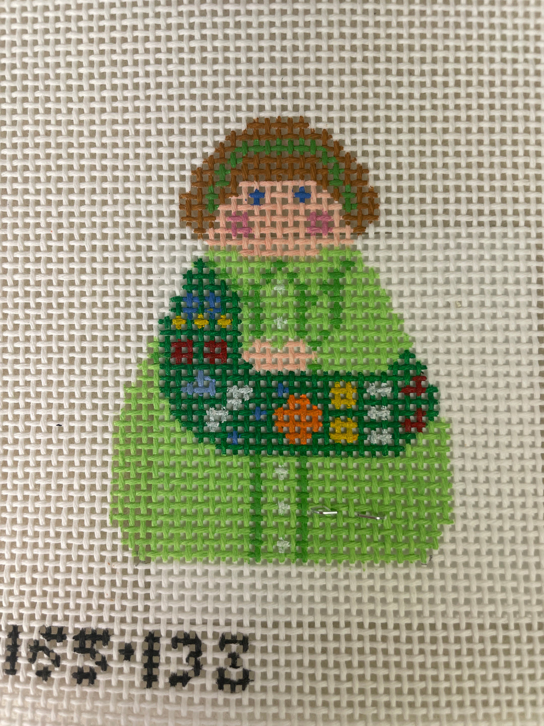 Stitch It's SI165-138 Girl Scout Angel